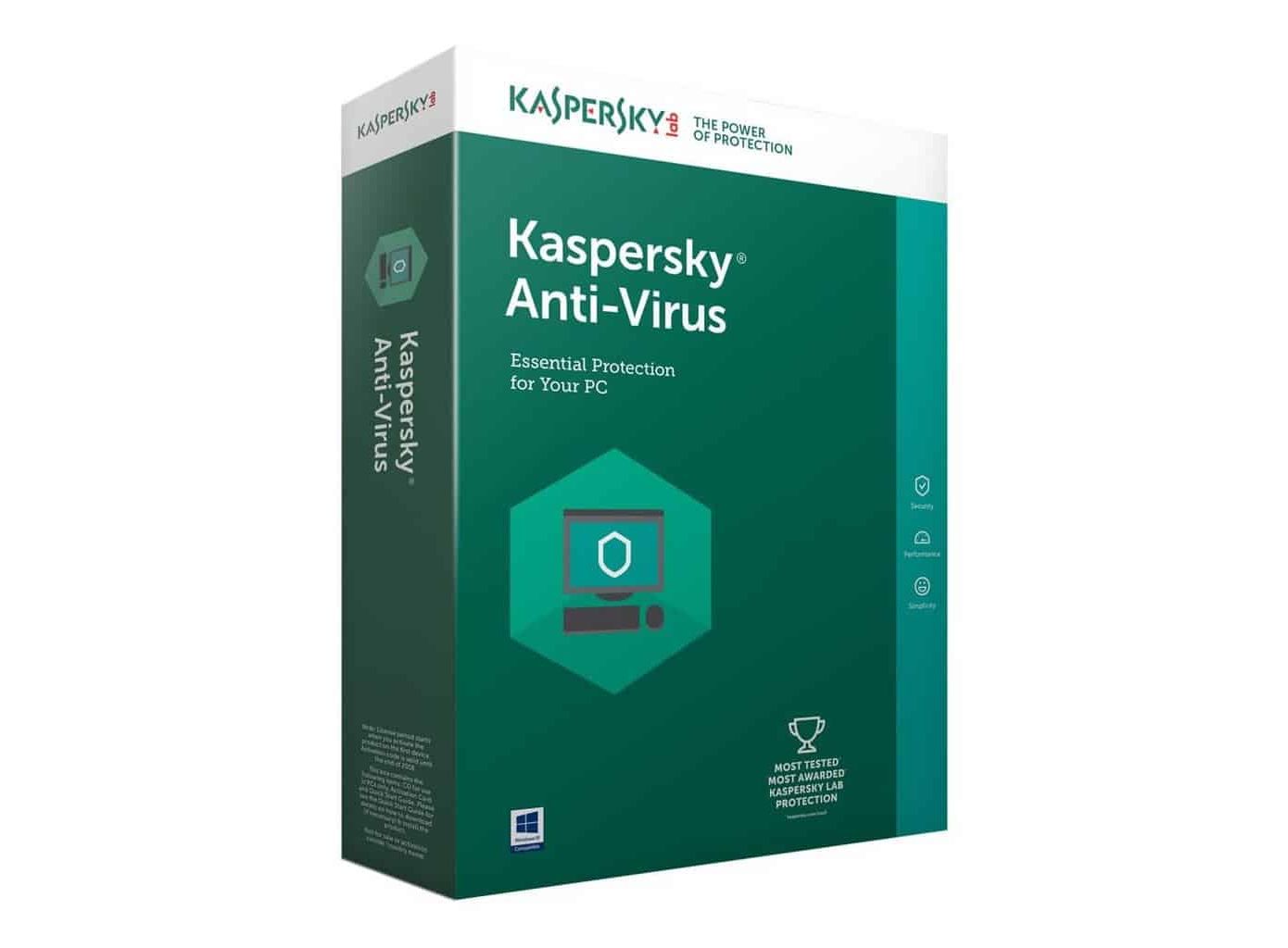 Kaspersky 3 years